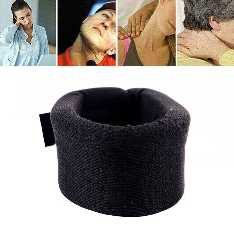 Soft Foam Neck Support Brace Collar - Black, Large (53 cm) - view 4