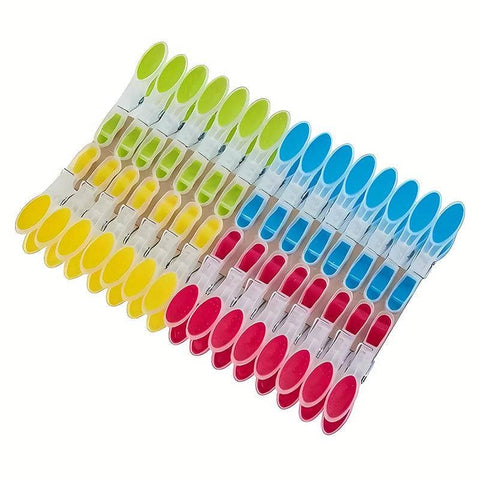 Soft Grip Clothes Pegs, Pack of 30 - Multicolour