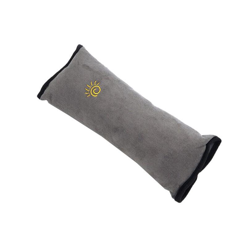 Soft Plush Car Seat Belt Shoulder Pad - Grey, Single