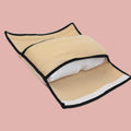 Soft Plush Car Seat Belt Shoulder Pads - Beige, Set of 2 - view 3