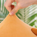 Soft Plush Cat Hug Pillow, Orange and White - 80 cm - view 4