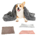 Soft Plush Dog and Cat Blanket, 127 x 100 cm - Dark Grey - view 3
