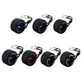 Soft PVC Tyre Keychain for Car Keys and Bags - Rose Red - view 3