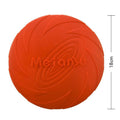 Soft Rubber Dog Frisbee Toy, 18 cm Flying Disc - Green - view 4