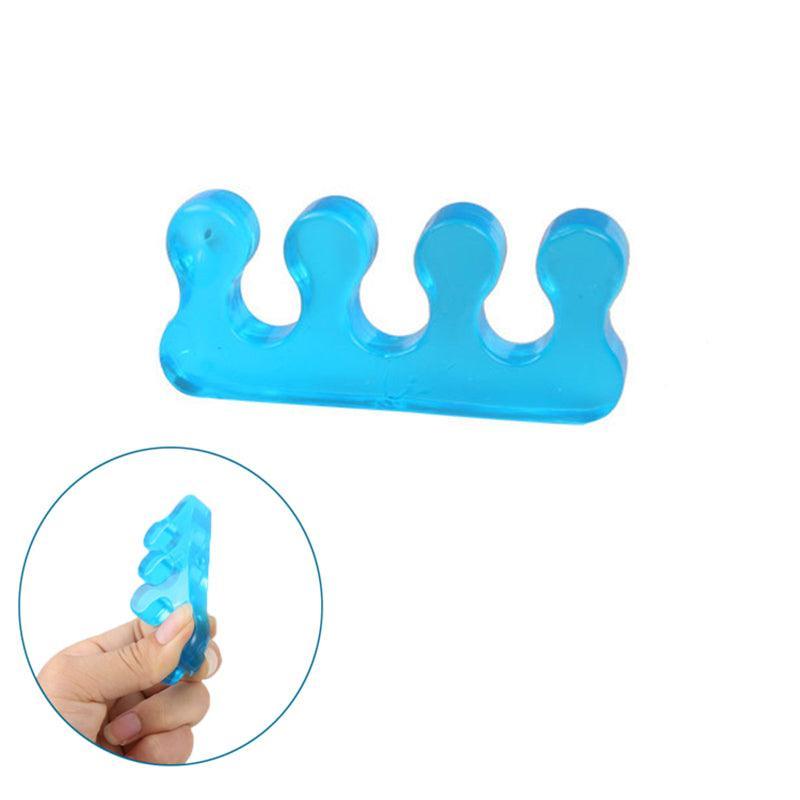 Soft Silicone Toe and Finger Separators for Pedicure - Blue, 1 Pair - view 5