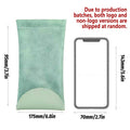 Soft Snap-Top Glasses Pouch for Sunglasses and Spectacles - Light Green - view 4