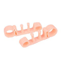 Soft Toe Separators with Four-Hole Design - 1 Pair