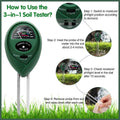 Soil pH, Moisture and Light Meter for Garden Plants - view 4