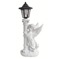 Solar Angel Statue Garden Light Outdoor Decor for Yard and Patio - Angel on Right Side
