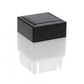 Solar LED Fence Post Light, Waterproof Square Garden Lamp - Warm White