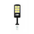 Solar LED Wall Light with Motion Sensor and Remote - 120 COB LEDs