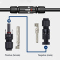 Solar Panel Cable Connectors, 30A IP67 Male and Female - 20 Pairs - view 5