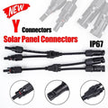 Solar Panel Y Connector with IP67 Dual Connection, 1 Pair