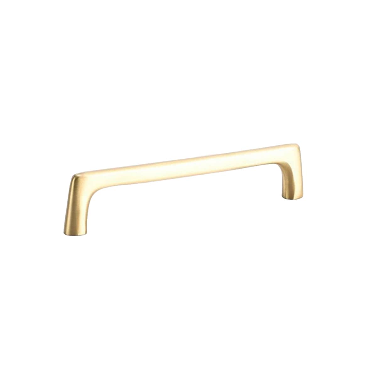 Solid Brass Cabinet Handle, 192 mm Hole Spacing - Brushed Brass