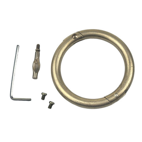 Solid Brass Cattle Nose Ring for Livestock - Small (6.4 cm)