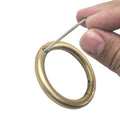 Solid Brass Cattle Nose Ring for Livestock - Small (6.4 cm) - view 5