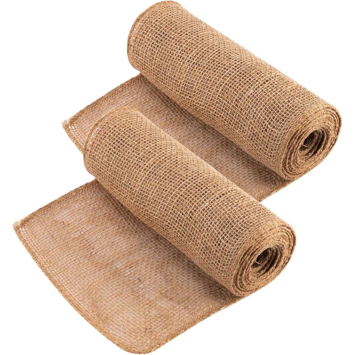 Solid Colour Burlap Tree Wrap Set of 2 Rolls for Winter Protection - 1000 x 10 cm - view 2