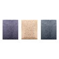 Solid Colour Living Room Carpet 150 x 240 cm, Soft Velvet Bedroom Floor Rug - Purple - view 3