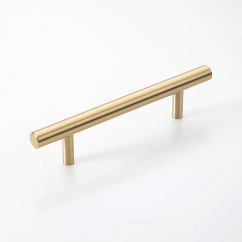 Solid Copper Cabinet Door Handle - Copper, 96mm Hole Spacing