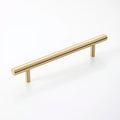 Solid Copper Drawer Pull Handle - Copper, 128mm Hole Spacing