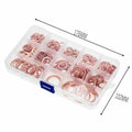 Solid Copper Sump Plug Washer Seal Kit, 280 Piece, 12 Sizes - view 4
