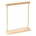 Solid Wood Necklace Display Rack - 18 Hooks