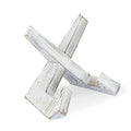 Solid Wood Plate Stand Rack Desktop Reading Stand - White
