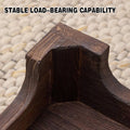 Solid Wood Tatami Coffee Table - Low Japanese Floor Tea Table, 50 x 28 x 10 cm - view 4