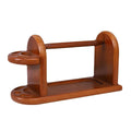 Solid Wood Yarn Spindle Holder with Scissor Organiser - view 2