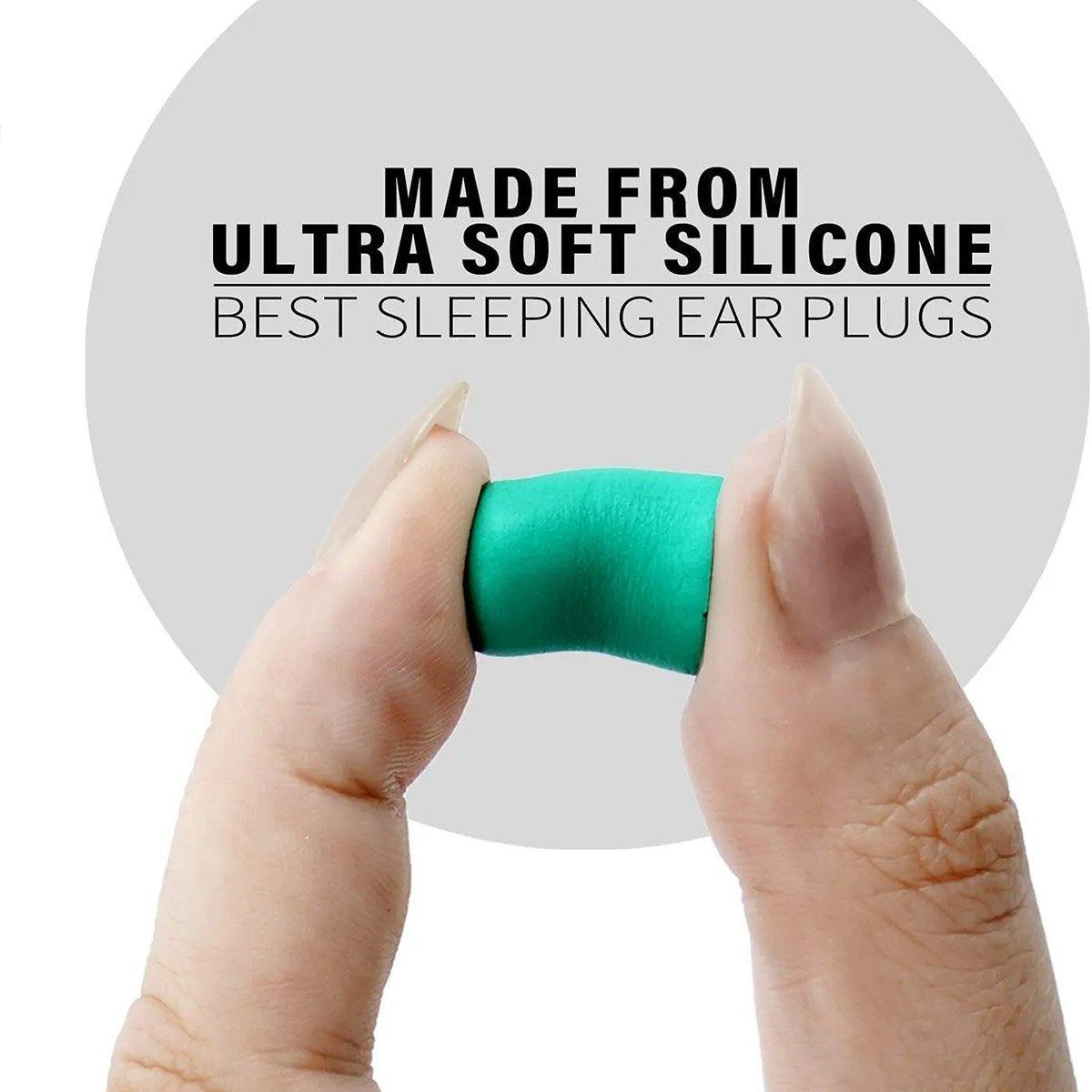 Soundproof Capsule Earplugs for Sleeping - 1 Pair, Pink - view 11