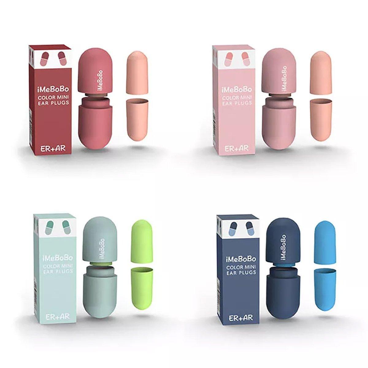 Soundproof Capsule Earplugs for Sleeping - 1 Pair, Pink - view 3