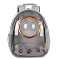 Space Capsule Pet Backpack Carrier for Dogs and Cats - Grey