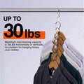 Space Saving Hanger Racks with Swivel Hooks - Pack of 12 - view 4