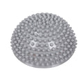 Spiky Massage Ball, Half Round, 16 x 9 cm - Grey