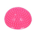 Spiky Massage Ball, Half Round, 16 x 9 cm - Pink