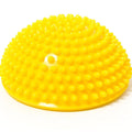 Spiky Massage Ball, Half Round, 16 x 9 cm - Yellow