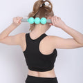Spiky Massage Roller Stick with Rotating Balls, 44 cm - Green - view 5