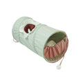Spiral Cat Tunnel Toy - Green, 50 cm