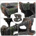 Spiral Turtle Platform Resin Reptile Climbing Ornament Aquarium Decoration - view 4