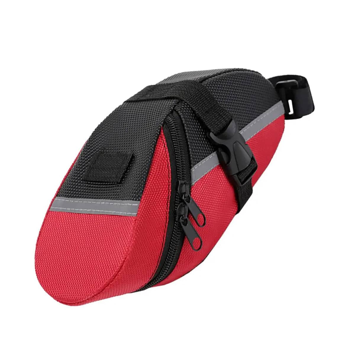 Splash Proof Bike Saddle Bag, Large Capacity Under Seat Pouch for Road and Mountain Bikes - view 2