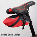Splash Proof Bike Saddle Bag, Large Capacity Under Seat Pouch for Road and Mountain Bikes - view 5