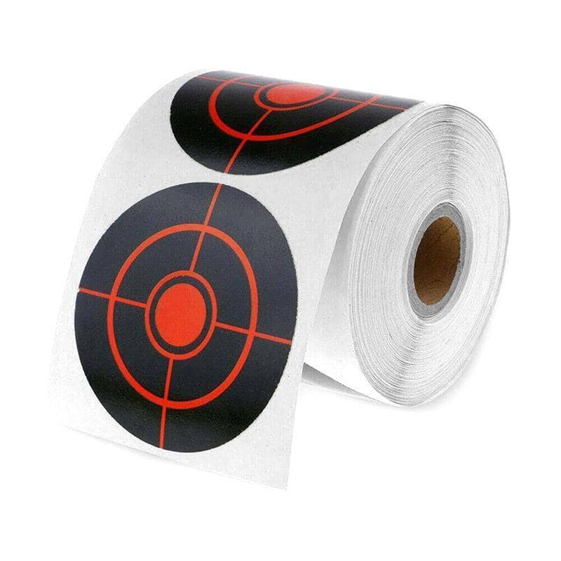 Splatter Reactive Shooting Target Stickers, Self Adhesive, 250 per Roll - view 2