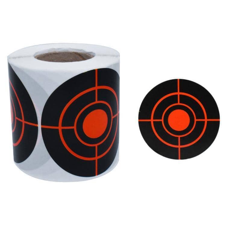 Splatter Reactive Shooting Target Stickers, Self Adhesive, 250 per Roll - view 4