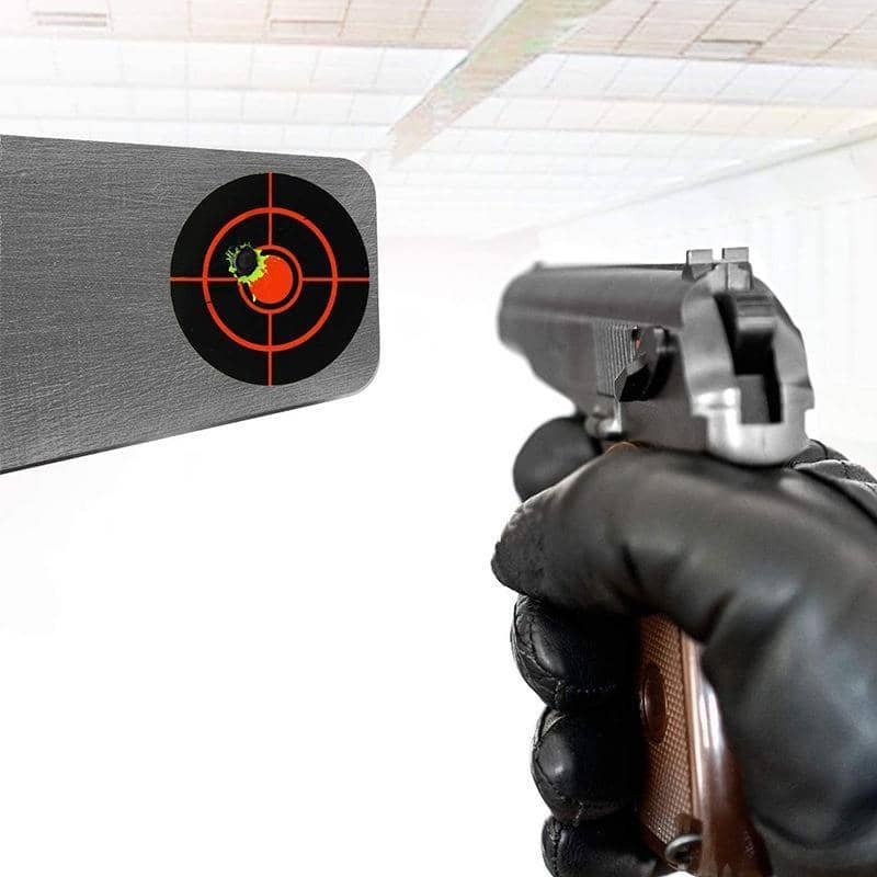 Splatter Reactive Shooting Target Stickers, Self Adhesive, 250 per Roll - view 5