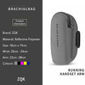 Sports Armband Phone Holder for Running and Gym - Navy - view 4