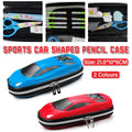 Sports Car Pencil Case with Three Layers - Red - view 2