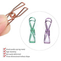 Spring Paperclips Metal Wire Pack of 10 - Large (55mm), Gold - view 5