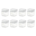 Square Airtight Food Storage Containers 500ml, Set of 8 - view 2