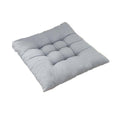 Square Chair Seat Cushion Pad, Indoor Outdoor, 35 x 35 cm - Grey
