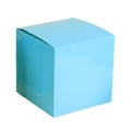 Square Paper Gift Boxes, Pack of 50 - Blue, 15 x 15 cm - view 2
